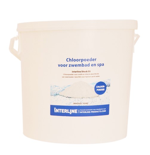 Interline shock 55 chloorgranulaat 10kg afbeelding