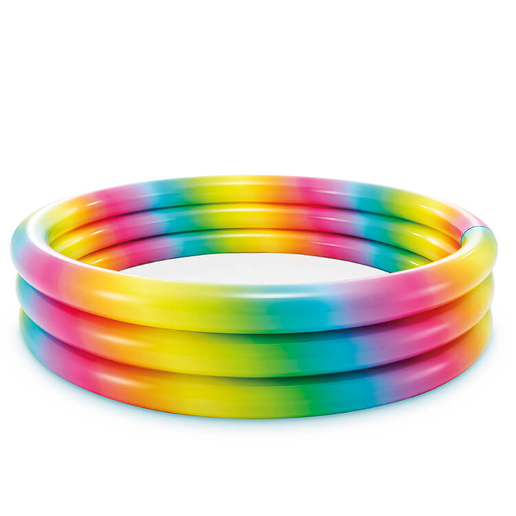 Intex opblaaszwembad rainbow ombre afbeelding