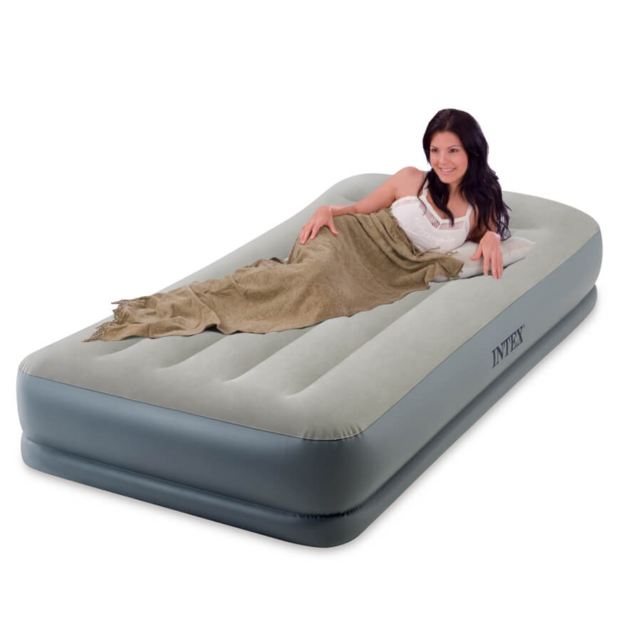 Intex pillow rest mid-rise luchtbed - eenpersoons afbeelding