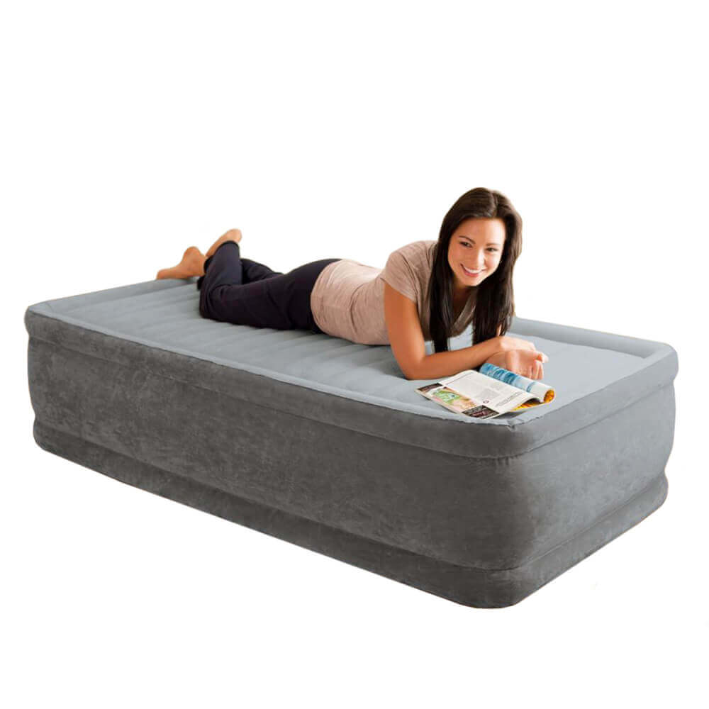 Intex comfort plush elevated luchtbed - eenpersoons afbeelding