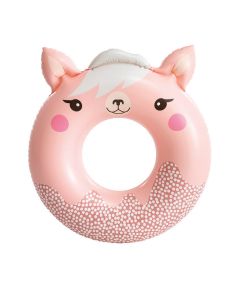 Cute Animal zwemband - kitten - roze