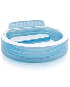 Opblaasbaar zwembad met stoeltjes