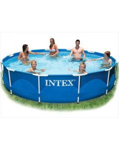 Intex Metal Frame zwembad 366 x 76 cm-Zonder filterpomp