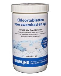 Interline Chloortabletten 90Long 20gr/1kg