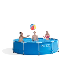 Intex Metal Frame zwembad 305 x 76 cm-Zonder filterpomp
