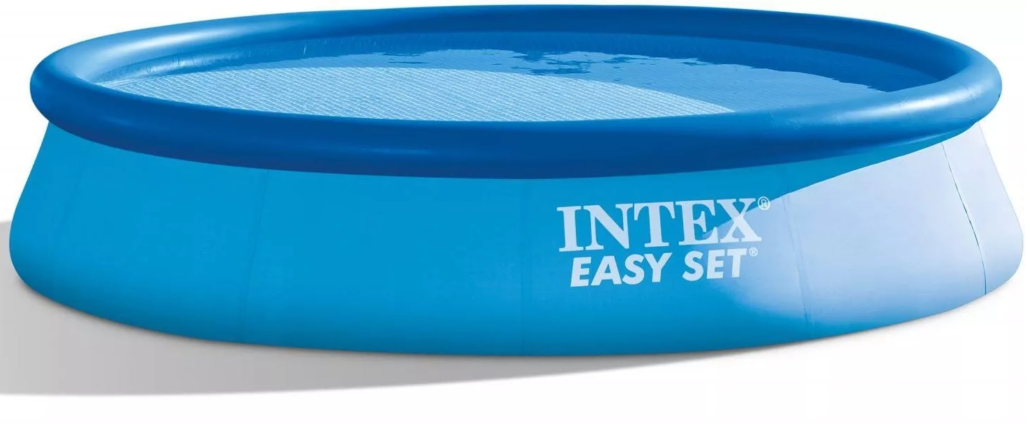 Intex easy set zwembad 366 x 76 cm -met 12-volt filterpomp afbeelding
