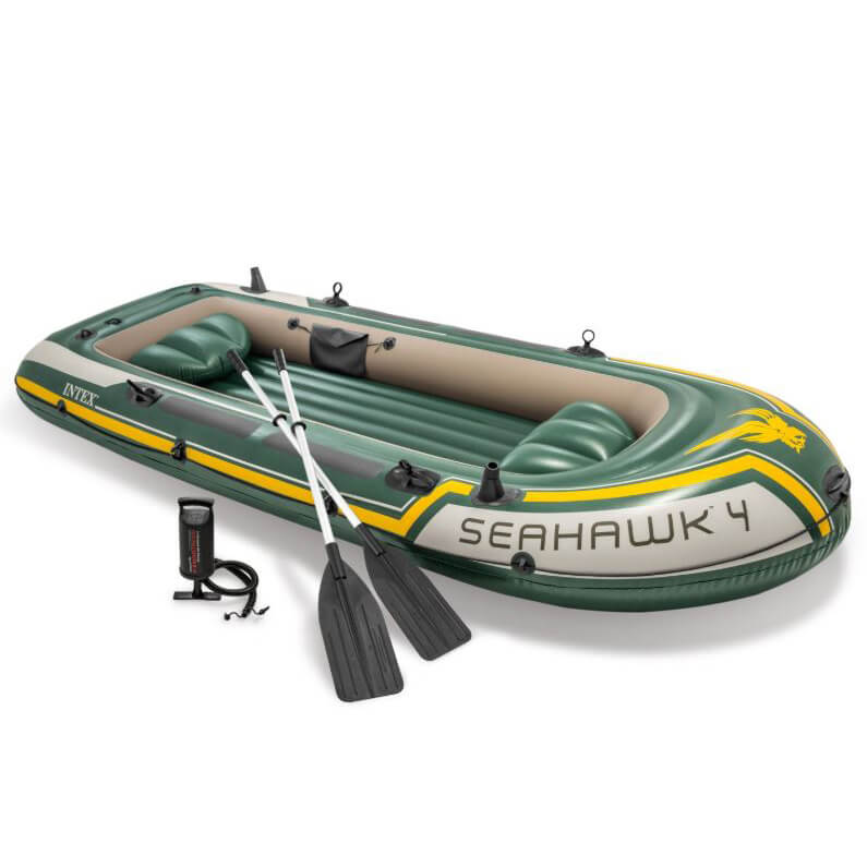 Intex seahawk 4 set - vierpersoons opblaasboot afbeelding